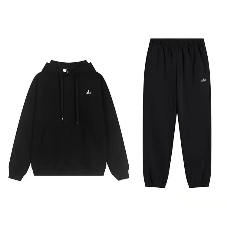 Autumn and winter American sports hooded sweatshirt headband loose sweatshirt suit