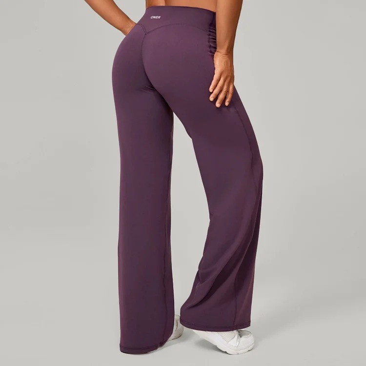 Oner Active Straight, Loose and Soft Oner Running Pilates Fitness Straight High-waisted Trousers Yoga Wide-leg Pants