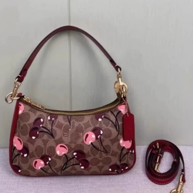 Louis Vuitton Bags Versatile High Bag Mahjong Women's Handbag Underarm Fashionable Crossbody Version Crescent Old