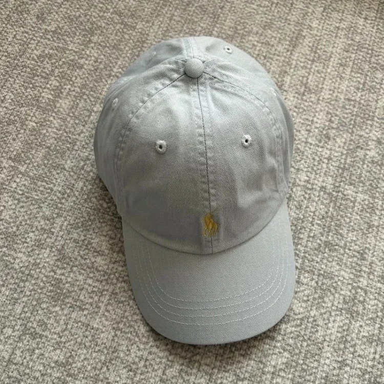 Foreign trade Ralph Lauren raff hat baseball cap men and women peaked cap polo sports pony logo embroidery couple baseball cap