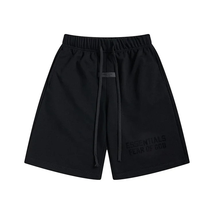 Multi-line shorts ES cotton sports shorts casual five-quarter pants street fashion loose
