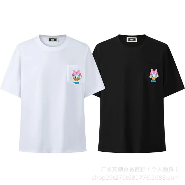 KITH Kitth Cartoon Animation Print Casual Loose Sports Short-sleeved T-shirt for
