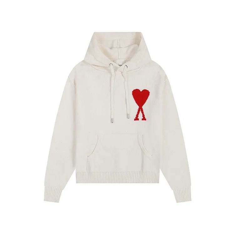 Love sweater for men and women striped youth heart casual pullover sweater