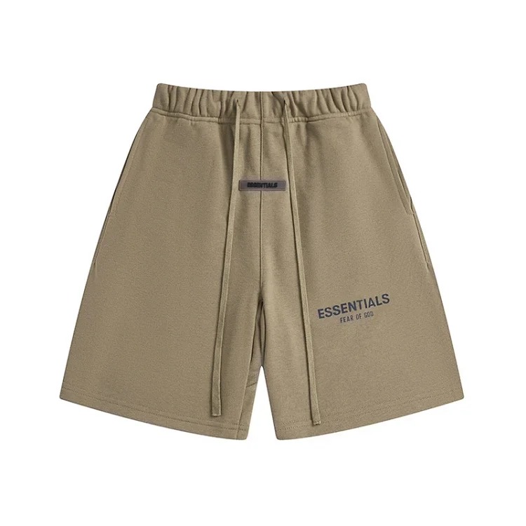 Multi-line shorts ES cotton sports shorts casual five-quarter pants street fashion loose