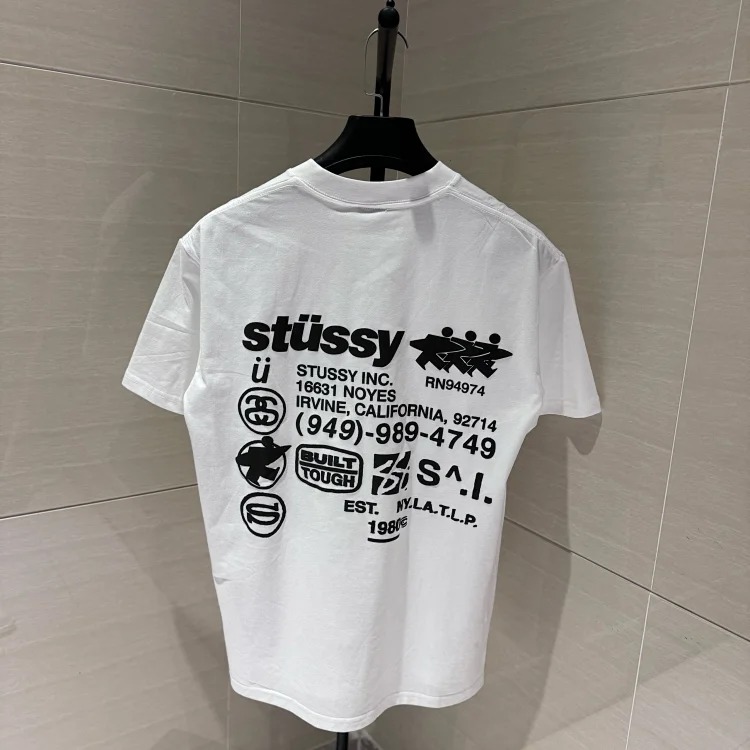 stussy short sleeve T-shirt collection