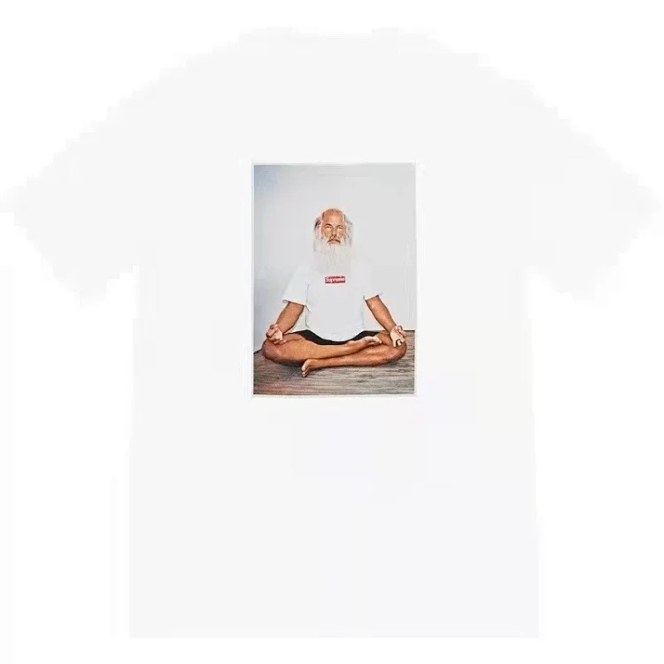 Pure cotton letter short-sleeved tee men's and women's classic printed T-shirts, loose and casual