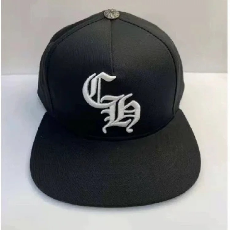 CH hat Sanskrit embroidered peaked cap couple style