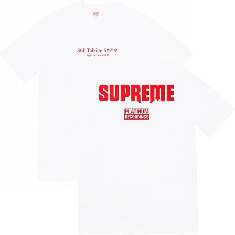 Pure cotton letter short-sleeved tee men's and women's classic printed T-shirts, loose and casual