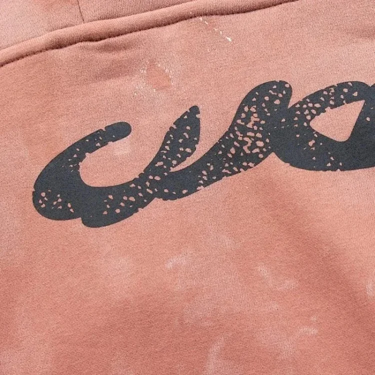 Velvet Zipper Sweatshirt, , Trendy, , Retro, Distressed, Mud-dyed Niche, Travis Scott Tour