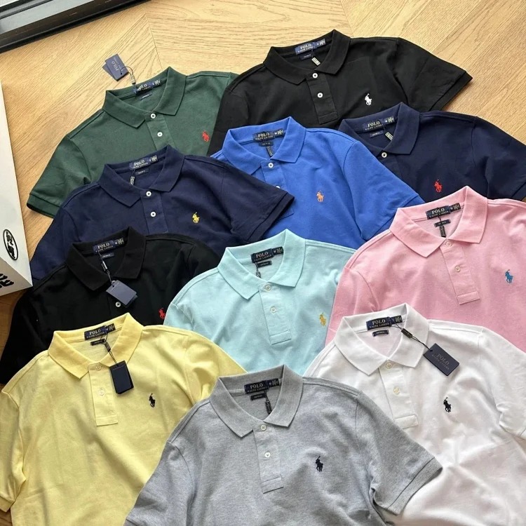 Basic short-sleeved POLO shirts for men and women