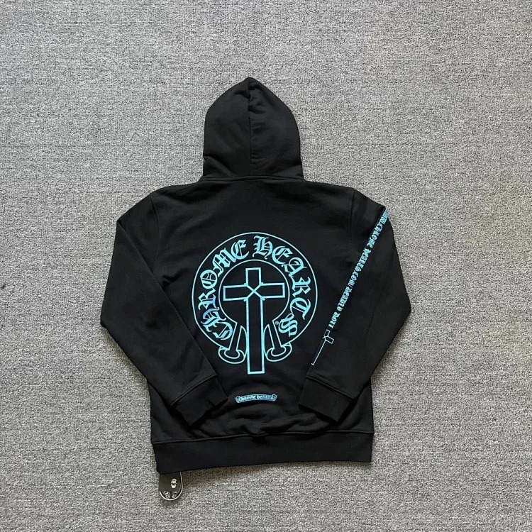 CH cross hooded sweatshirt is versatile and fashionable