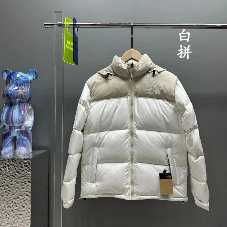 American Version 1996 Down Jacket Classic Splicing Down Jacket Warm Jacket Couple Style