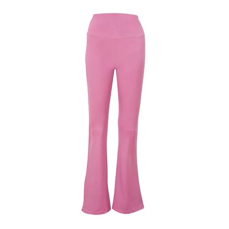 Slimming bell-bottoms, fitness wide-leg pants, high-waisted yoga, Pilates, butt lift, original naked feel *No quality issues, no returns without reason