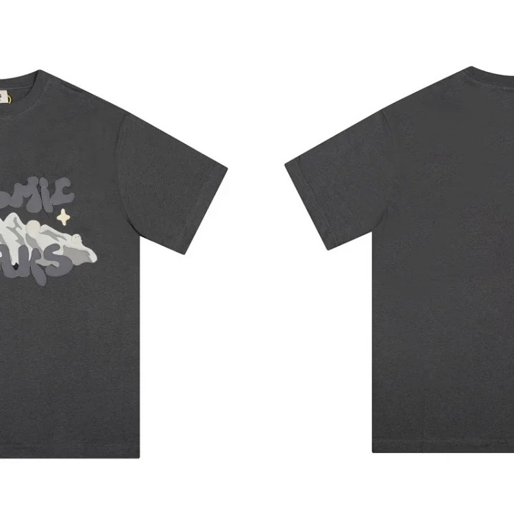 BROKEN PLANET Broken Planet American Foam Short-sleeved Loose Versatile T-shirt
