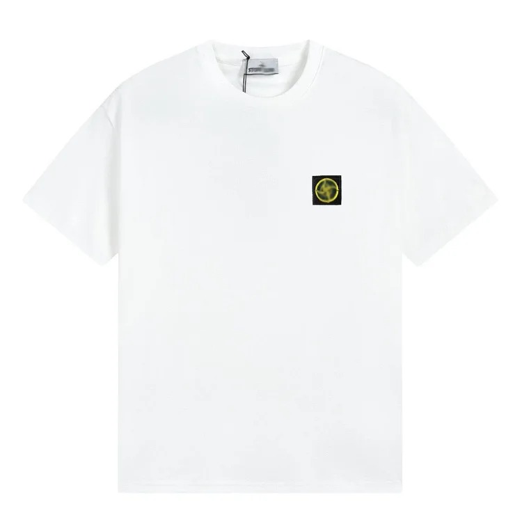 Shitongdao casual short-sleeved T-shirt printed loose round neck same style for men and women