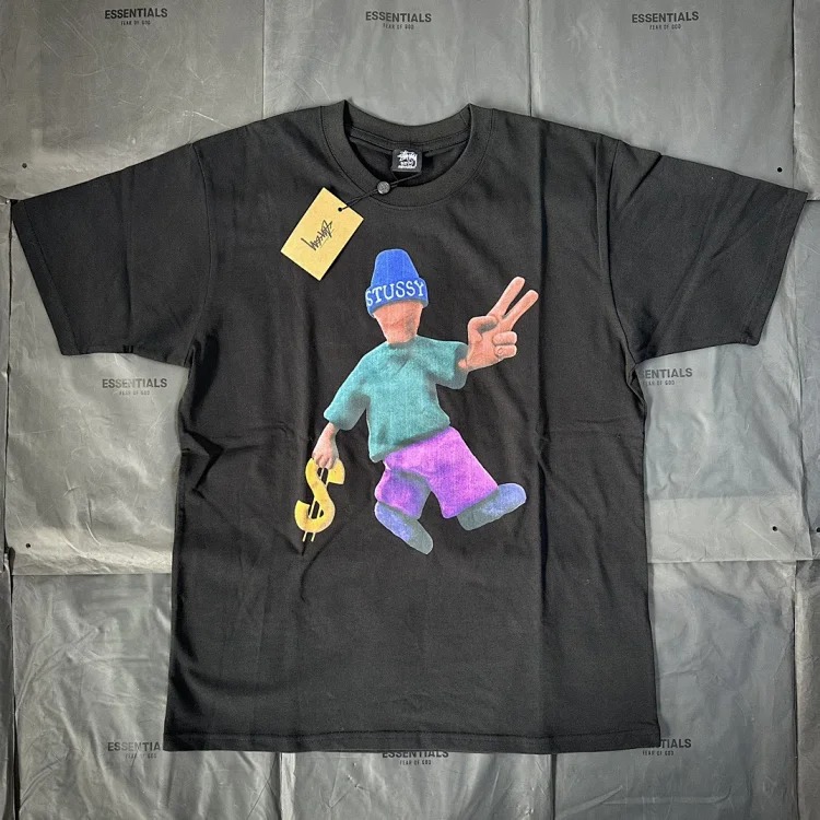 Original Made Stussy Peace & Prosperity Tee Peace and Prosperity Short Sleeve Stussy T-Shirt