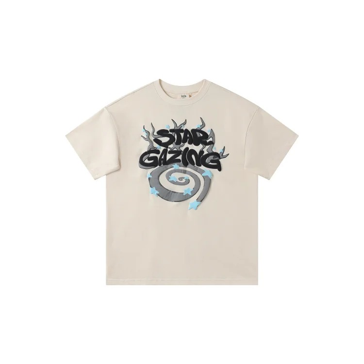 BROKEN PLANET Broken Planet American Foam Short-sleeved Loose Versatile T-shirt