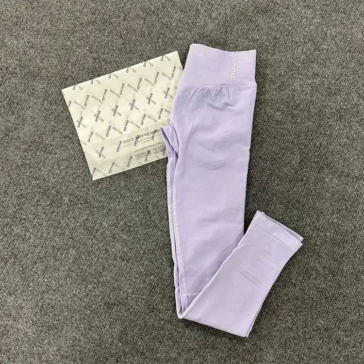 DFYNE full-color original standard popular European and American high-elastic yoga fitness running high-waist hip-lifting tight yoga pants *No quality problems and no return without reason