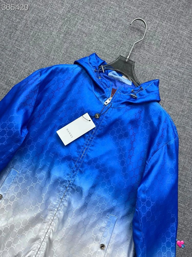 GUCCI 2026 new men's fashionable casual hooded Jacket
