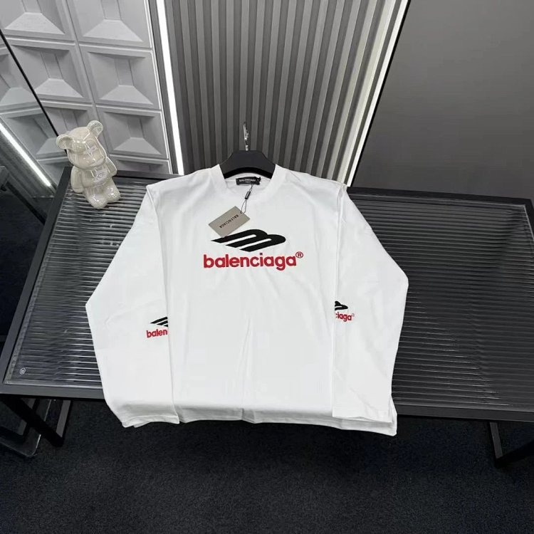 Balenciaga Embroidered Printed T-shirt