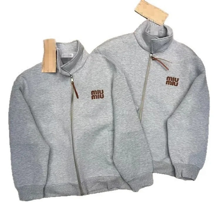 Letter lapel space cotton jacket