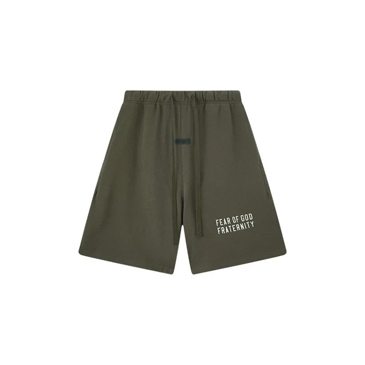 Multi-line shorts ES cotton sports shorts casual five-quarter pants street fashion loose