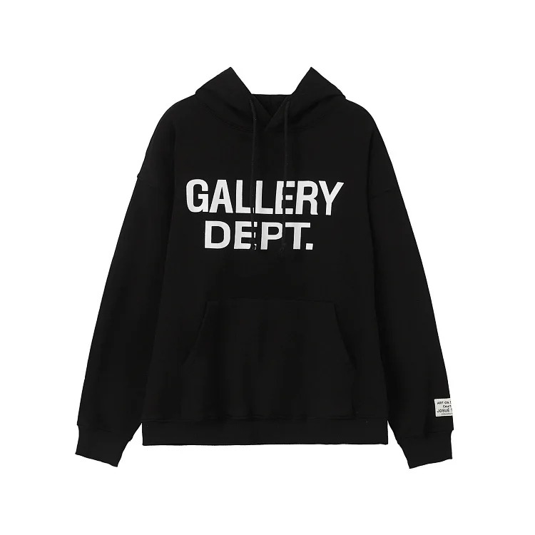 Retro distressed GD brain casual loose hooded sweatshirt for men and women with the same style hoodie