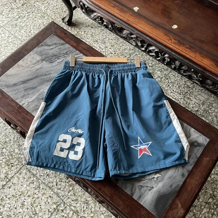 Printed summer new style street loose casual trendy brand hip-hop five-point shorts