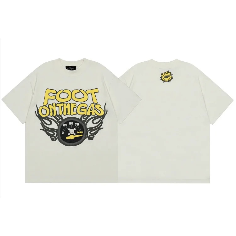 BROKEN PLANET Broken Planet American Foam Short-sleeved Loose Versatile T-shirt