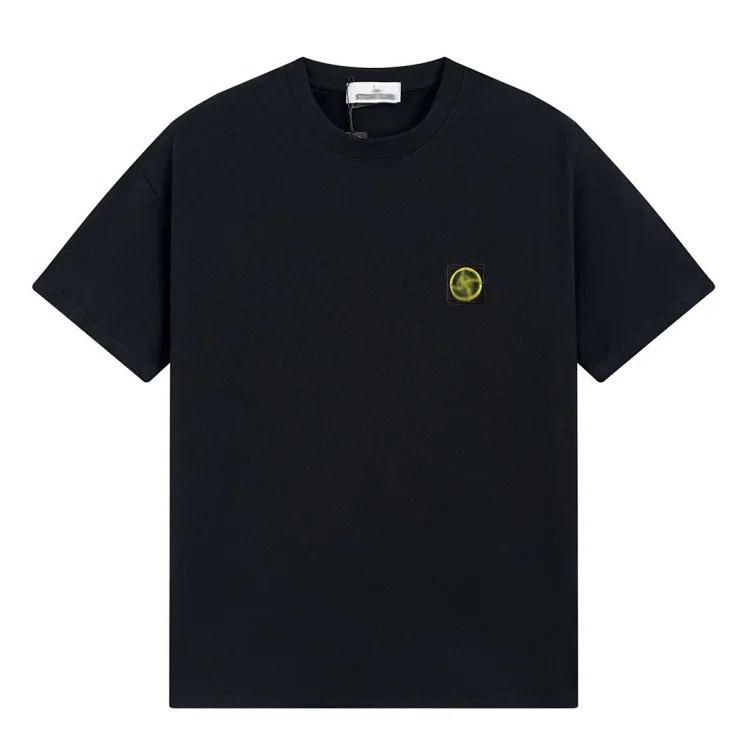 Shitongdao casual short-sleeved T-shirt printed loose round neck same style for men and women