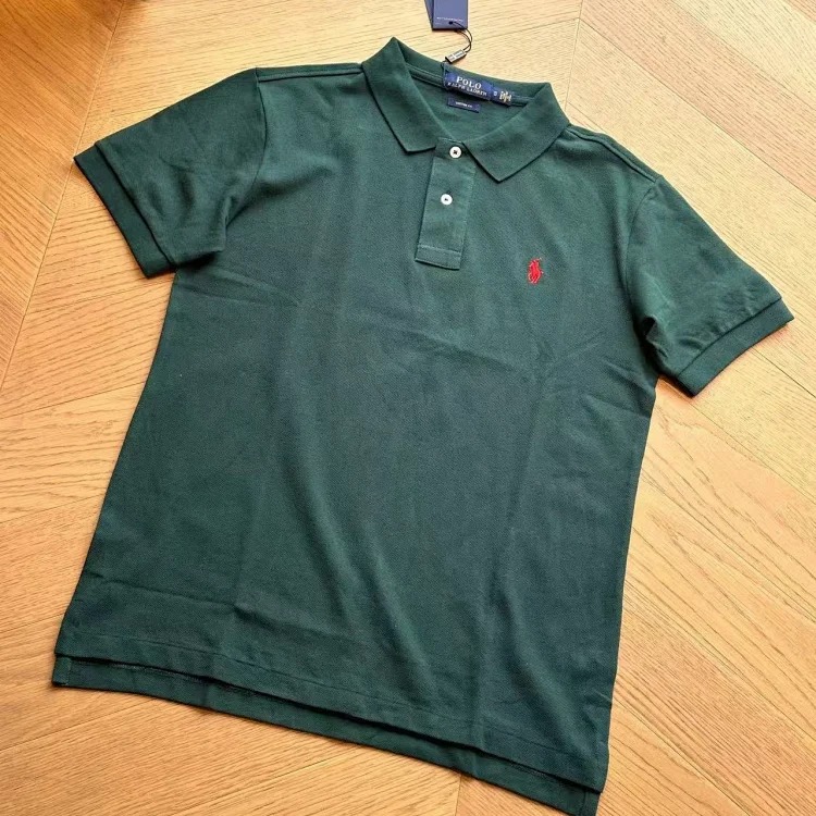 Ralph Lauren pony embroidered short-sleeved POLO shirt for men and women