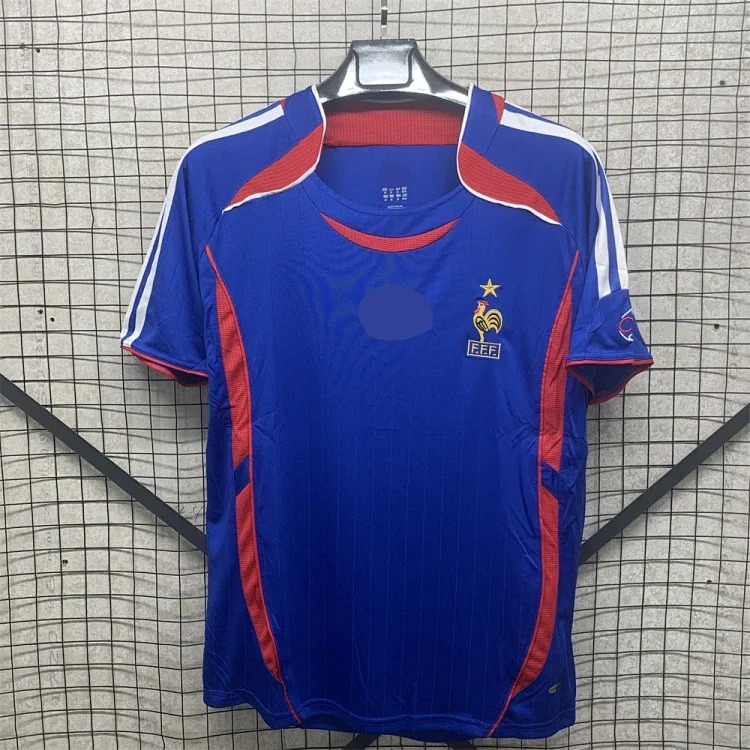 Retro national team series 06 Brazil 04 Portugal France Argentina Germany home and away short-sleeved and long-sleeved