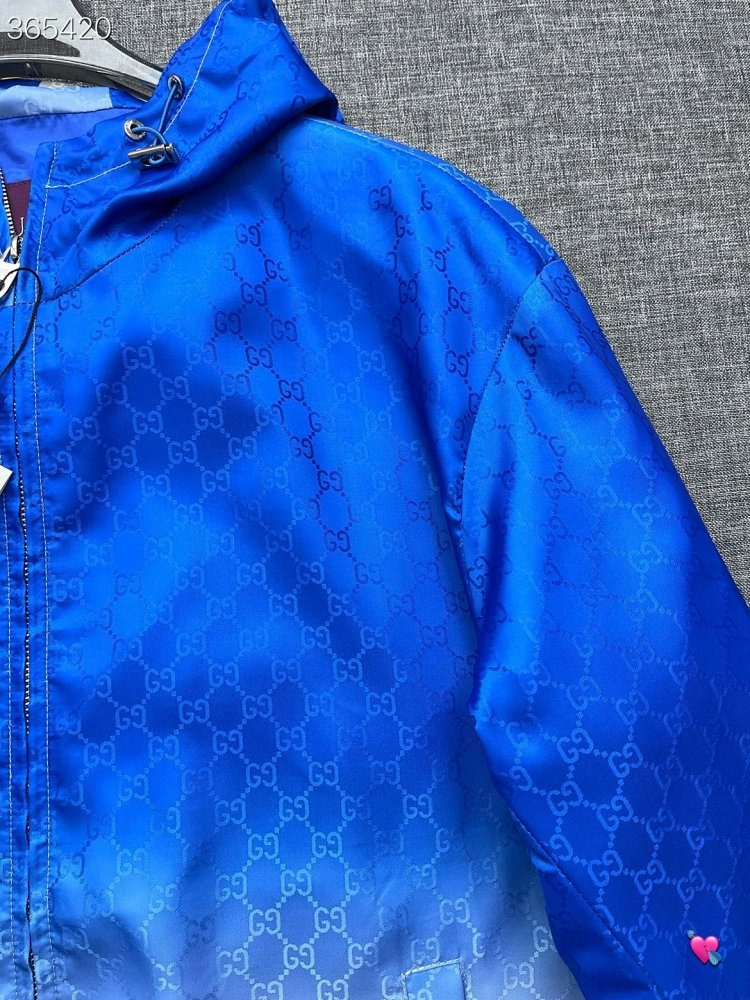 GUCCI 2026 new men's fashionable casual hooded Jacket