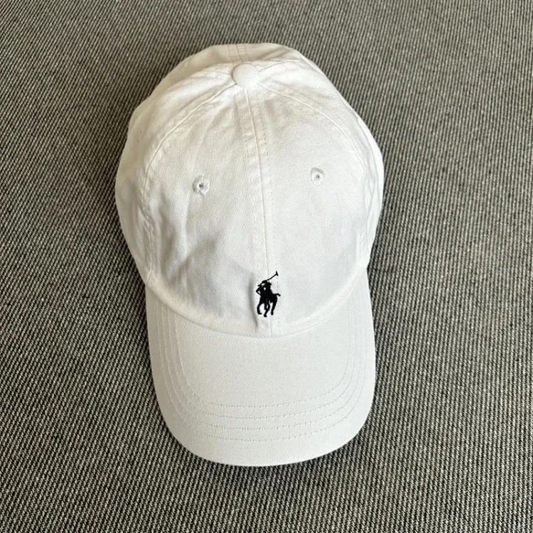 Foreign trade Ralph Lauren raff hat baseball cap men and women peaked cap polo sports pony logo embroidery couple baseball cap