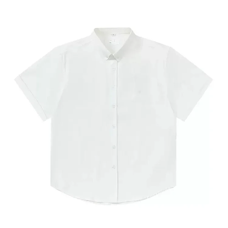 Love embroidered cotton shirt for men and women
