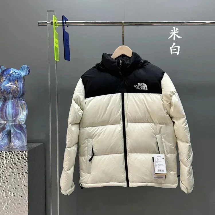 American Version 1996 Down Jacket Classic Splicing Down Jacket Warm Jacket Couple Style
