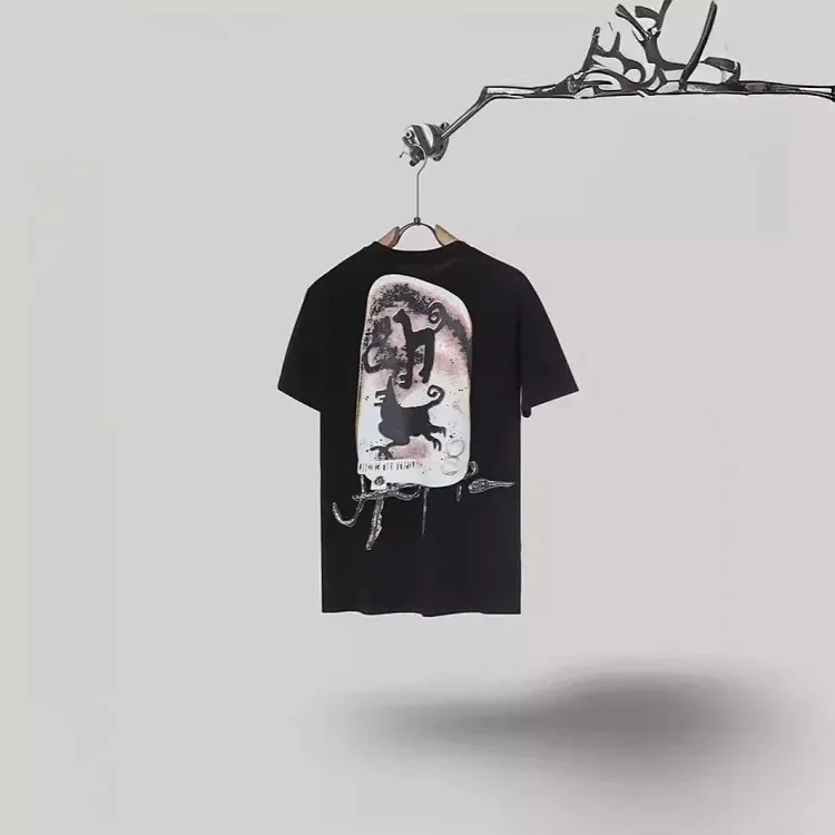 2024 new Travis Scott Cactus Jack Utopia joint model Stone Tengu short-sleeved T-shirt