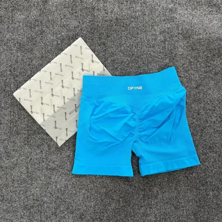 DFYNE (full Color Original Label) Amazon's Popular Three-section Waist Sports Running Fitness High-waist Shorts