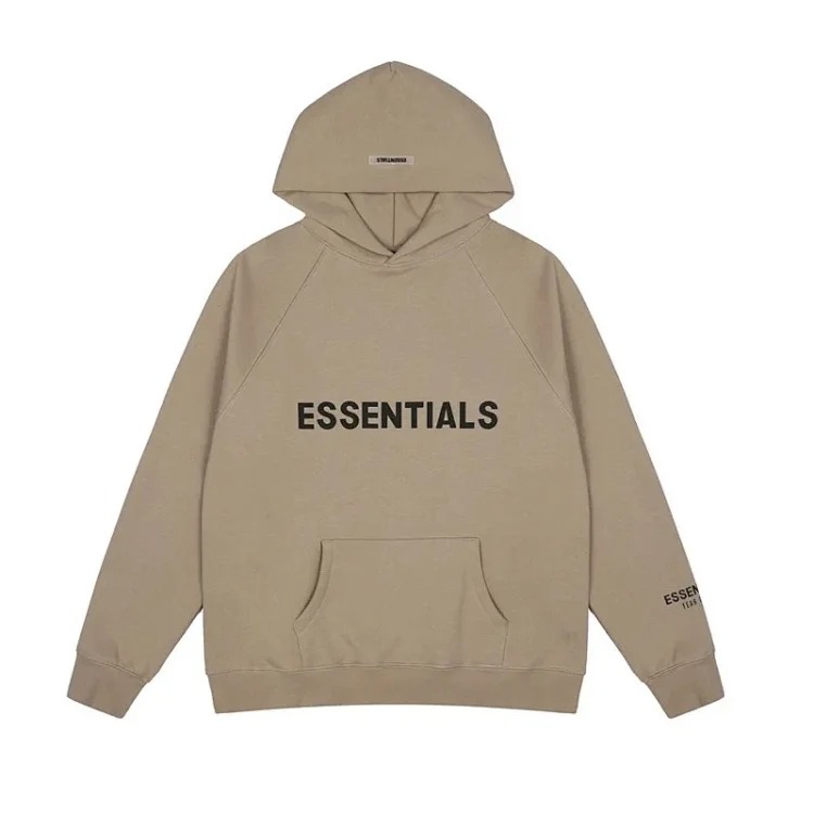 Trendy brand hooded sweatshirt plus velvet spring and autumn couple's coat