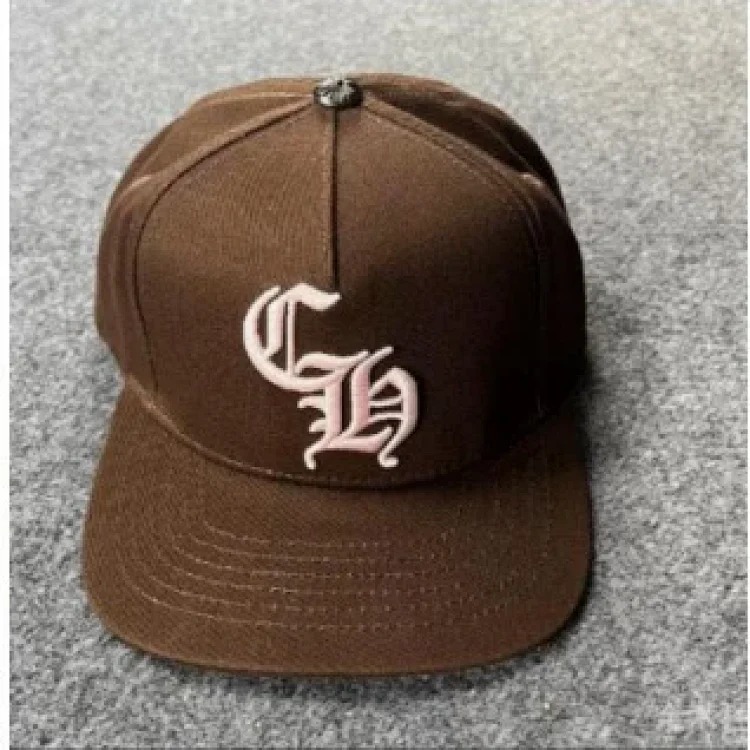 CH hat Sanskrit embroidered peaked cap couple style