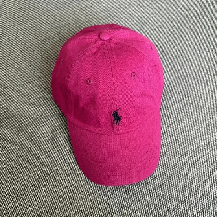 Foreign trade Ralph Lauren raff hat baseball cap men and women peaked cap polo sports pony logo embroidery couple baseball cap
