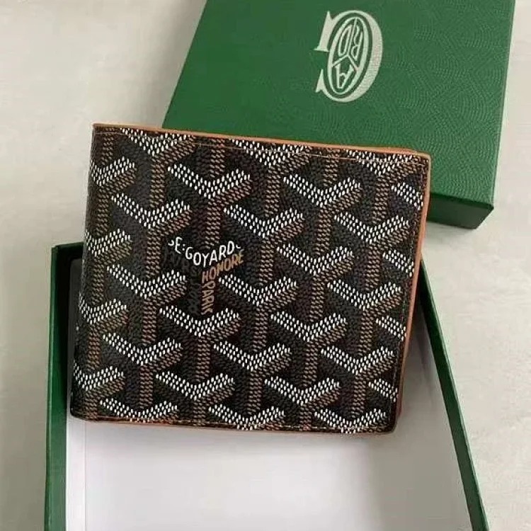 Short, Thin, Bi-fold Wallet, Multifunctional Business Fashion Wallet
