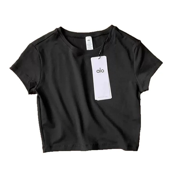 Sports Training Yoga Right Shoulder Short-sleeved T-shirt