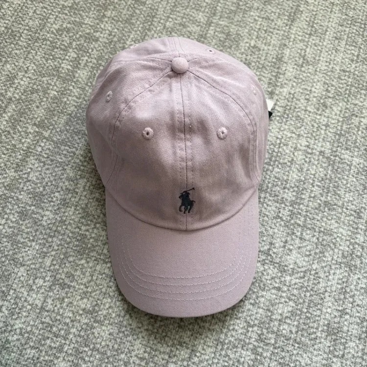 Foreign trade Ralph Lauren raff hat baseball cap men and women peaked cap polo sports pony logo embroidery couple baseball cap