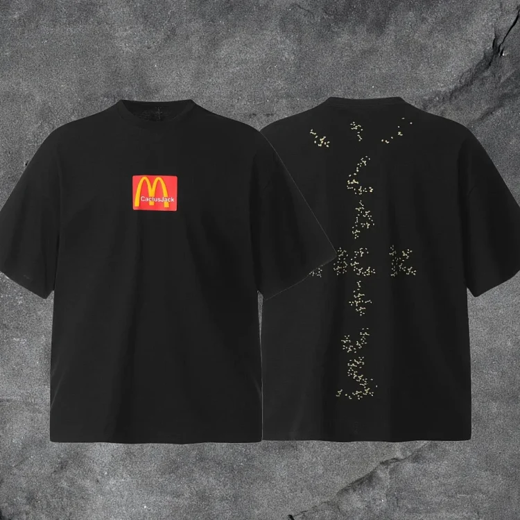 travis scott short-sleeved utopia ts joint utopia limited edition american high street t-shirt