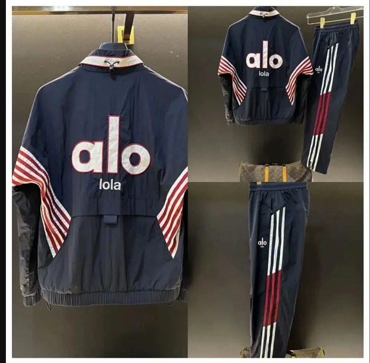 Trendy new ALO light luxury sports suit