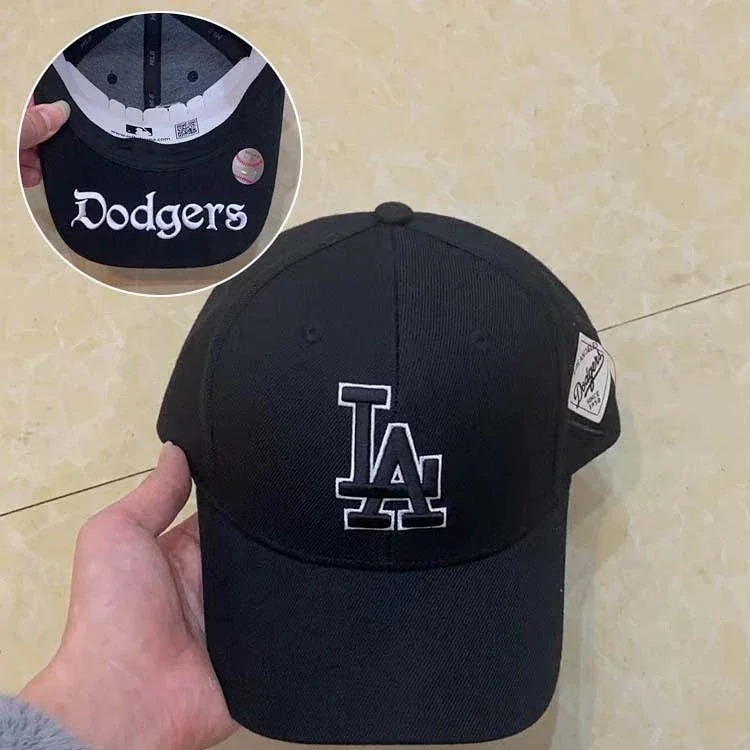 Baseball hat Korean Yankees NY men's and women's adjustable couple LA hard top all-match sunvisor peaked cap