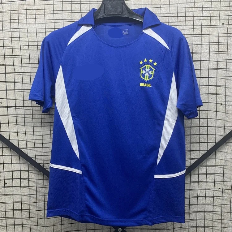 Retro national team series 06 Brazil 04 Portugal France Argentina Germany home and away short-sleeved and long-sleeved