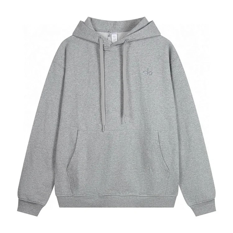 Heavyweight round neck hooded sweatshirt suit loose warm shirt zipper casual jacket for men and women