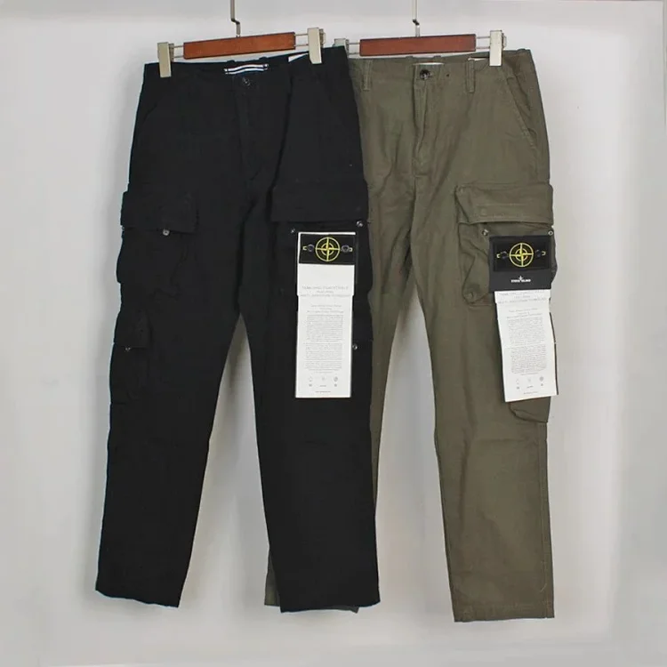 Stone Island STONEISLAGDS four-bag washable functional side-marked casual overalls for men and women for couples